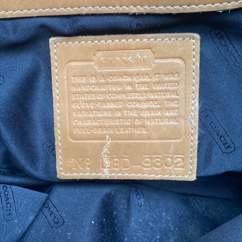 Vintage Coach Leather tote - Picture 2 of 16